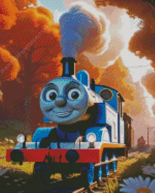 Thomas And Friends Animation Diamond Painting