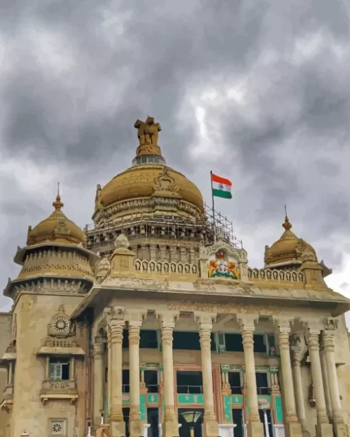 Vidhana Soudha Diamond Painting