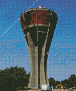 Vukovar Water Tower Diamond Painting