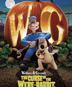 Wallace And Gromit Poster Diamond Painting