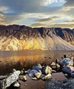 Wast Water Lake Diamond Painting