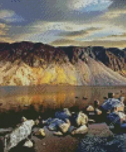 Wast Water Lake Diamond Painting