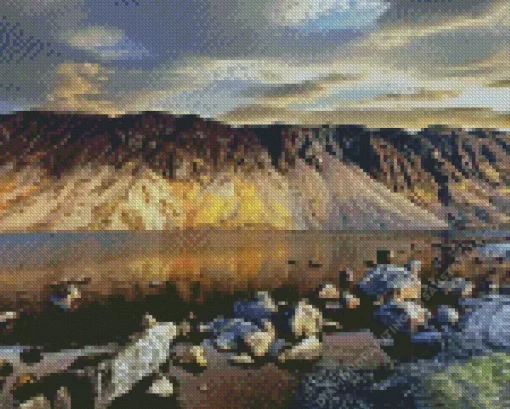 Wast Water Lake Diamond Painting