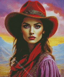 Young Cowgirl Diamond Painting