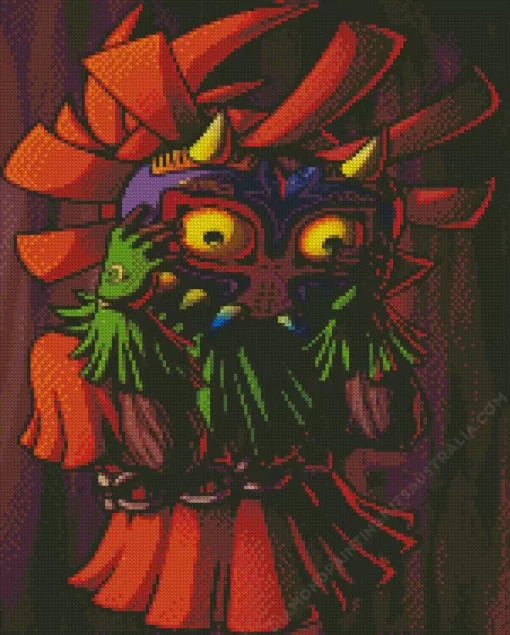 Zelda Majoras Mask Diamond Painting