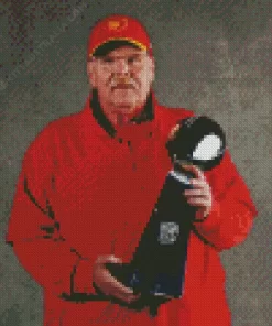 Andy Reid Coach Diamond Painting