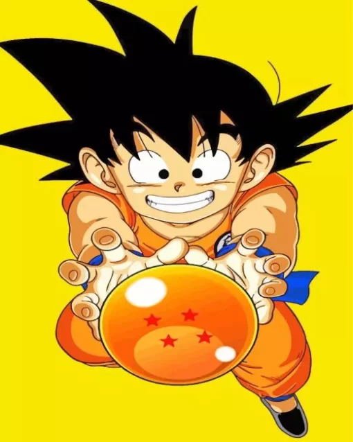 Baby Goku Diamond Painting