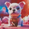 Baby Pug Diamond Painting