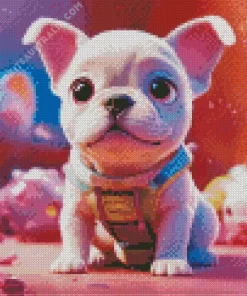 Baby Pug Diamond Painting