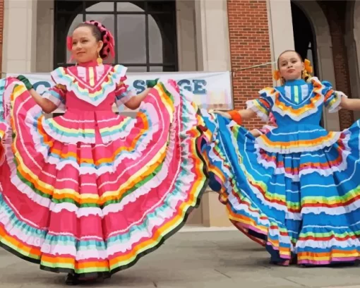 Baile Folklorico Diamond Painting