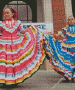 Baile Folklorico Diamond Painting