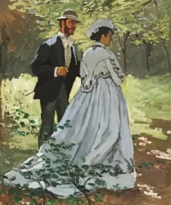 Bazille And Camille Monet Diamond Painting