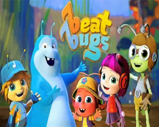 Beat Bugs Animated Serie Diamond Painting