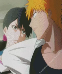 Bleach Ichigo Boss Ikumi Unagiya Diamond Painting