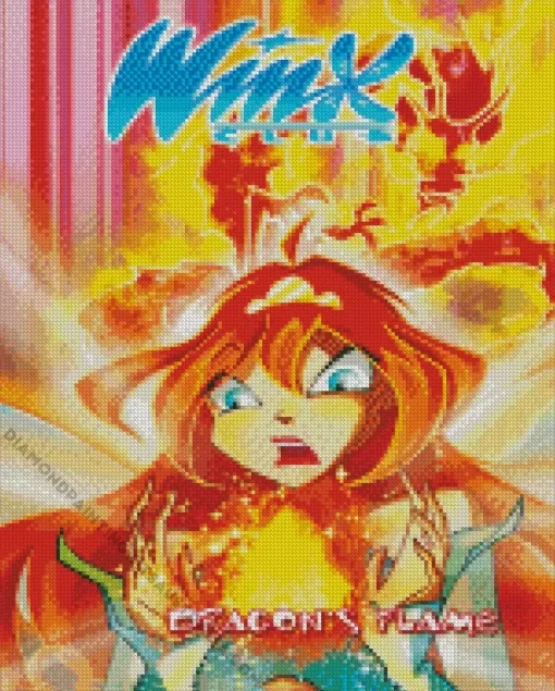 Bloom Winx Club Power Diamond Painting