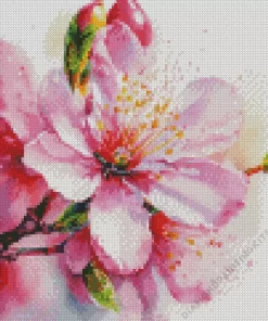 Blossom Flower Art Diamond Painting