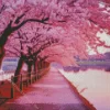 Blossom Landscape Diamond Painting