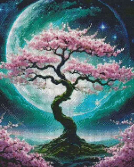 Blossom Tree Art Diamond Painting