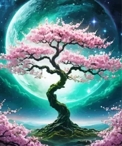 Blossom Tree Art Diamond Painting