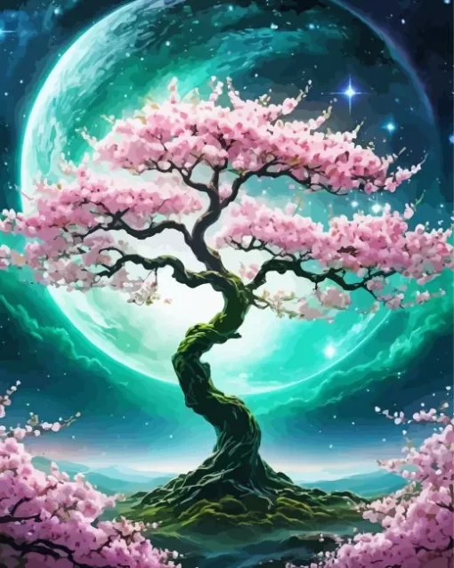 Blossom Tree Art Diamond Painting