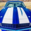 Blue 1969 Camaro Diamond Painting