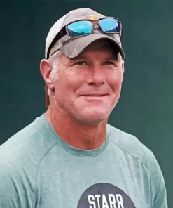 Brett Favre Player Diamond Painting