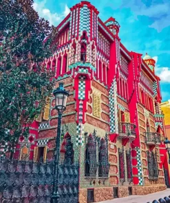 Casa Vicens Gaudi Diamond Painting