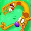 Catdog Cartoon Diamond Painting