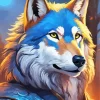 Cool Fantasy Wolf Diamond Painting