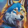 Cool Fantasy Wolf Diamond Painting