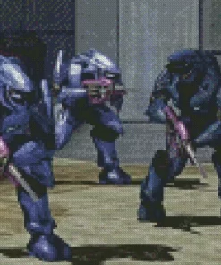 Covenant Halo Characters Diamond Painting