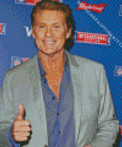 David Hasselhoff Actor Diamond Painting