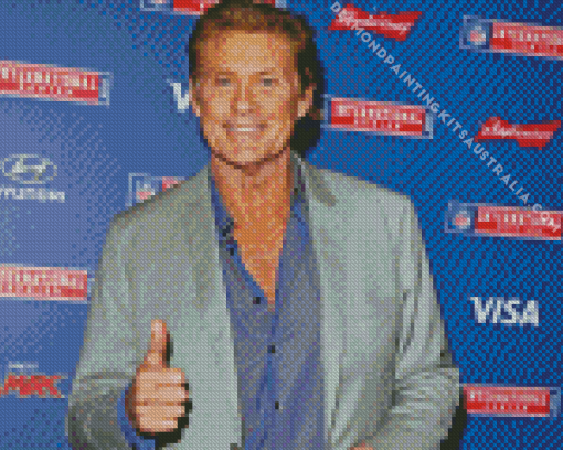 David Hasselhoff Actor Diamond Painting