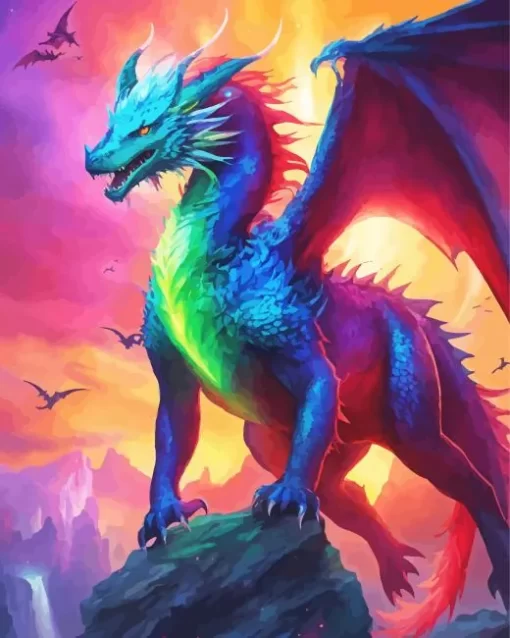 Emerald Dragon Art Diamond Painting