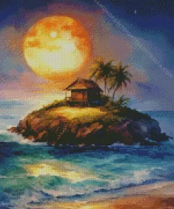 Fantasy Island Diamond Painting