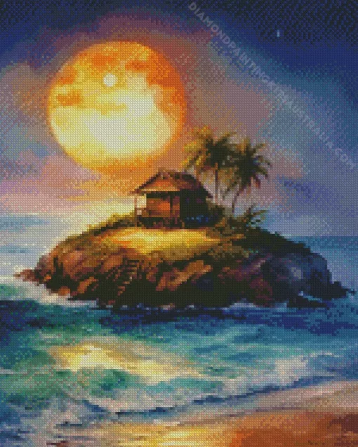 Fantasy Island Diamond Painting