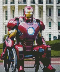 Fat Iron Man Diamond Painting