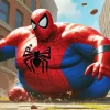 Fat Spiderman Diamond Painting