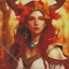 Female Centaur Druid Art Diamond Painting