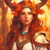 Female Centaur Druid Art Diamond Painting