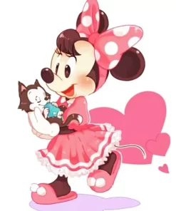 Figaro And Minnie Art Diamond Painting