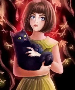 Fran Bow Game Diamond Painting