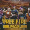 Free Fire Max Video Game Diamond Painting