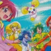 Glitter Force Characters Diamond Painting