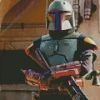 Jango Fett Character Diamond Painting