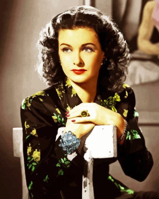 Joan Bennett Actress Diamond Painting