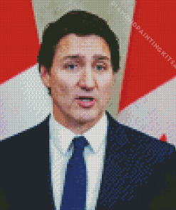 Justin Trudeau Diamond Painting