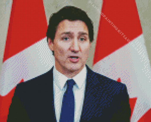 Justin Trudeau Diamond Painting