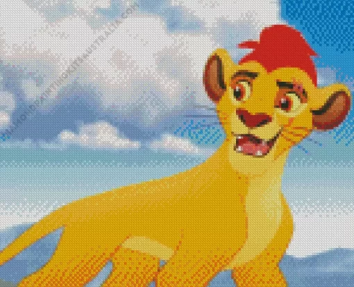 Kion Lion Guard Diamond Painting