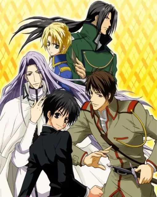 Kyo Kara Maoh Characters Diamond Painting